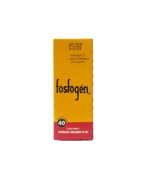 FOSFOGEN CAJA X 40TABLETAS